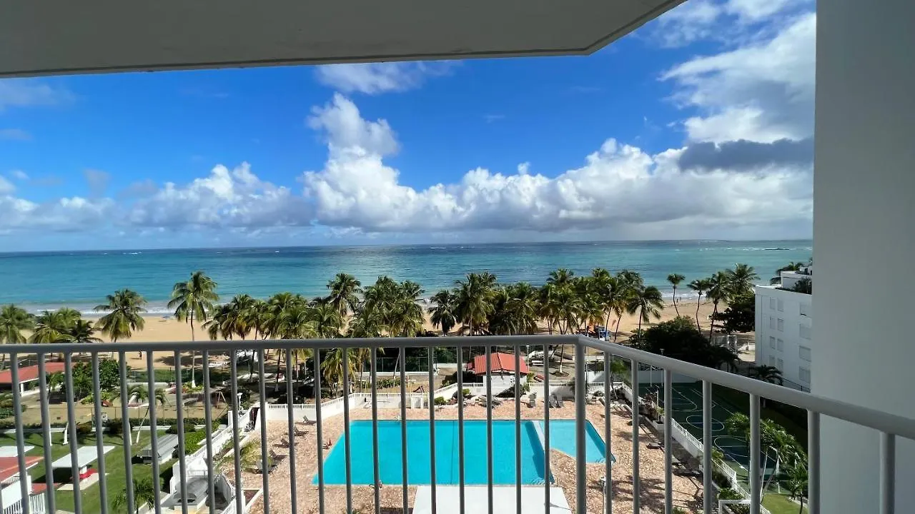 Ocean Front 2 Bedroom & Bath In Isla Verde San Juan