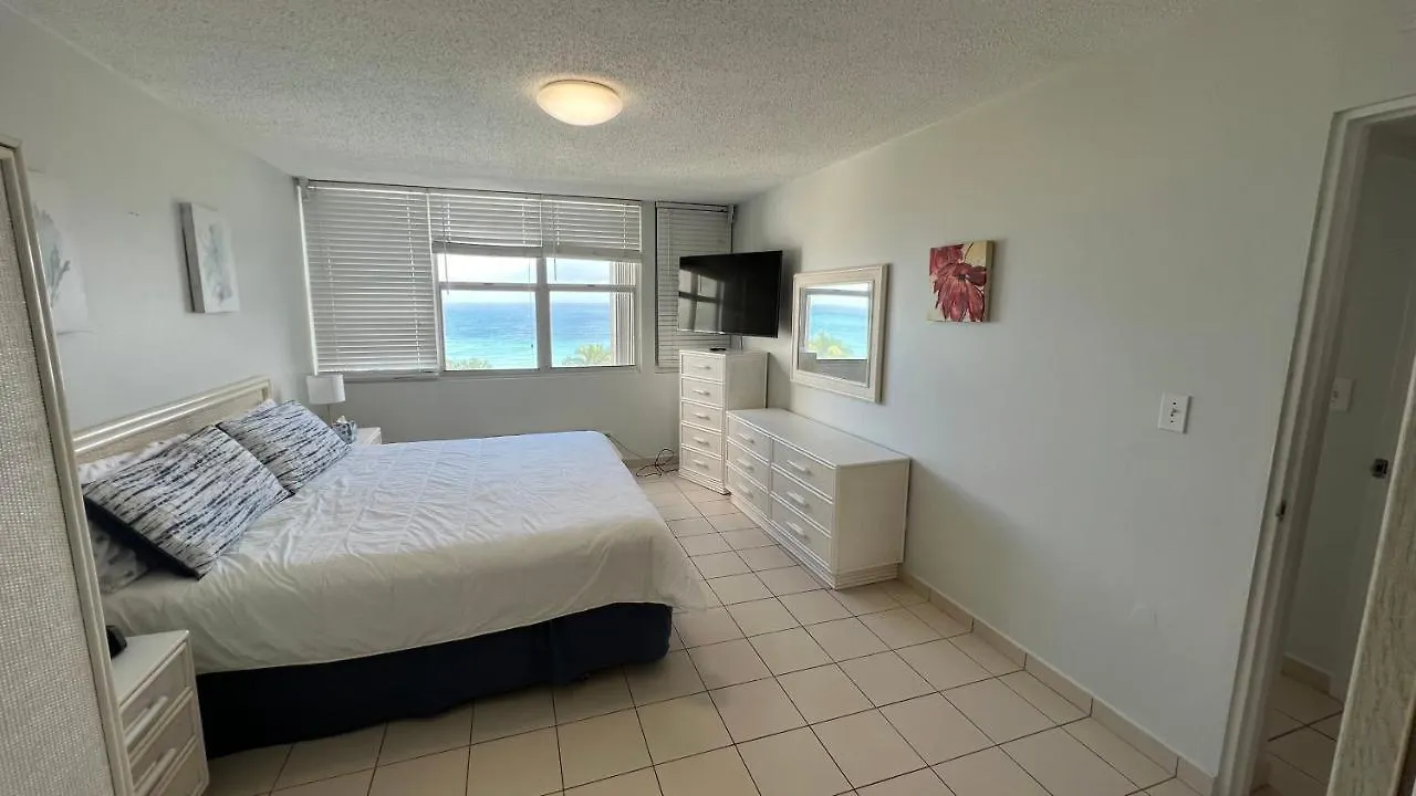 Ocean Front 2 Bedroom & Bath In Isla Verde San Juan