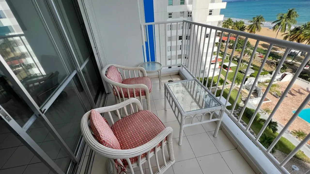 Apartment Ocean Front 2 Bedroom & Bath In Isla Verde San Juan Puerto Rico